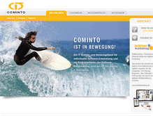 Tablet Screenshot of cominto.de